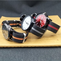 Bracelet de montre en tissu classique Lionorm, une seule pièce, 20 mm, 22 mm, respirant, durable, en nylon tressé, ceinture de montre balistique
