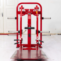 Nueva llegada Placa de entrenamiento de fuerza cargada fila baja y máquina de peso muerto equipo de remo Iso-Lateral de acero para ejercicio de entrenamiento