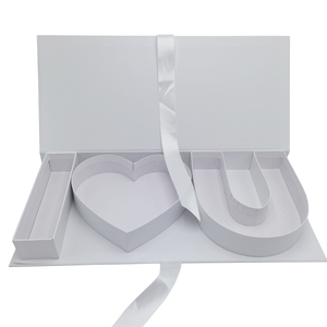 Pour la fête des mères/Saint-<span class=keywords><strong>Valentin</strong></span> Exquis Design personnalisé Flip Lid Flower Chocolate Gift Packaging Box - Product Image 6