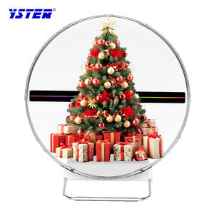 شاشة ثلاثية الأبعاد لمروحة Led ثلاثية الأبعاد على الطاولة قابلة لإعادة الشحن جهاز عرض ثلاثي الأبعاد - Product Image 1