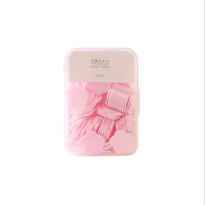 Feuilles de <span class=keywords><strong>savon</strong></span> solides aux herbes portables - Format voyage, mini <span class=keywords><strong>savon</strong></span> <span class=keywords><strong>pour</strong></span> les mains avec vitamine E <span class=keywords><strong>pour</strong></span> le camping et la randonnée en extérieur - Product Image 5