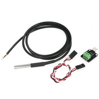 Kit modul Sensor suhu 5V yang dapat disesuaikan dengan antarmuka Analog/Digital untuk proyek mikrokontroler