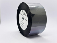 N003 Premium Resin TTR Ribbon 110mm X 500m Pita Transfer Termal Tahan Abrasi Tinggi untuk Label PET