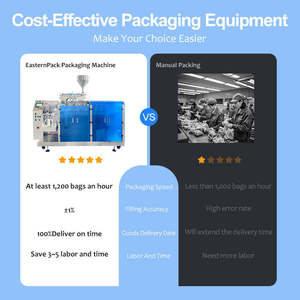 Automatic Liquid Filling & Sealing Machine for Doypack. Perfect for Sauce, Jam, Paste, Curry in <b>Stand</b>-up Pouches Packing Machine - Product Image 4