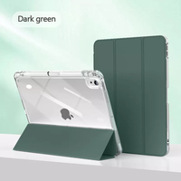 Étui porte-crayon pour ipad 10.9 "pouces (10e génération) 2022 avec dos transparent