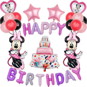 Ensemble de ballons sur le thème <span class=keywords><strong>Mickey</strong></span> Minnie Joyeux <span class=keywords><strong>Anniversaire</strong></span> pour ballons <span class=keywords><strong>Mickey</strong></span> Minnie debout Décoration murale de fête d'<span class=keywords><strong>anniversaire</strong></span> - Product Image 3