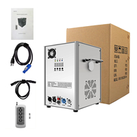 Mesin Percikan Api Dingin 700W Besar untuk Pesta, Pernikahan, Pertunjukan Panggung, Kontrol Elektrik DMX512 2CH, Remote, Paduan Titanium, Dapat Disesuaikan