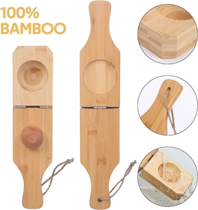 RTS 2 en 1 prensa de madera tocino Banana Smasher Maker cesta molde herramientas de cocina para taza de plátano relleno - Product Image 5