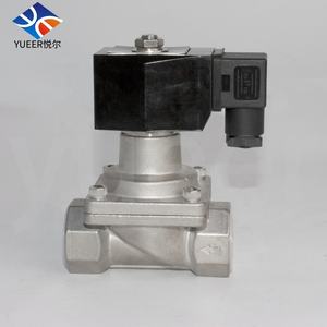 Katup Solenoid Uap Air Baja Tahan Karat Tipe <span class=keywords><strong>Pilot</strong></span> Biasanya Tertutup 16 Bar 2/2 Cara - Product Image 4