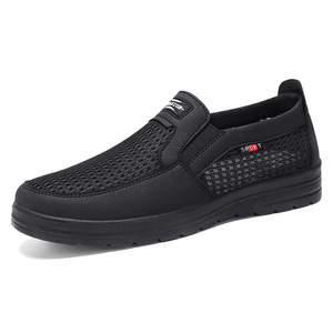 Zapatos Deportivos Transpirables de Malla, Sin Cordones, con Punta Redonda, Suela de Goma, Entresuela de EVA, para Todas las Temporadas - Product Image 1