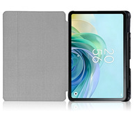 AilesTecca Case untuk TCL NXTPAPER 11 Gen 2, Penutup Tablet Lipat Tiga Anti Guncangan dari Kulit PU Premium dengan Tempat Pensil