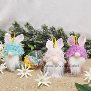 OEM de Alta Calidad, Duradero, Mini Gnomo de 14 cm, Tarro de Dulces Morado/Rosa/<span class=keywords><strong>Azul</strong></span>, Decoración Colgante para Árbol, Duendes de Peluche, Juguete Infantil, Decoración de Pascua - Product Image 4