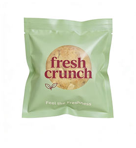 Sachets d'emballage personnalisés imprimés pour bonbons, biscuits et gâteaux individuels, avec fenêtre frontale et thermoscellage sur trois côtés - Product Image 6