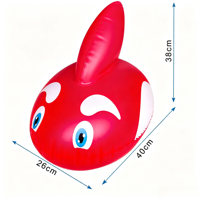 JW-YY24 Flotador Inflable de PVC Engrosado para Todas las Estaciones, Airbag Antiahogo, Equipo de Natación Asistida para Adultos