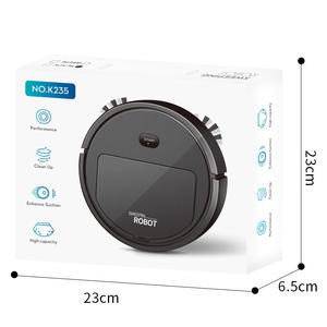 Robot Aspirador K235 de Plástico Recargable 3 en 1 Automático e Inalámbrico para Barrido y Trapeado en Seco para Uso en Hogar y Hotel - Product Image 6