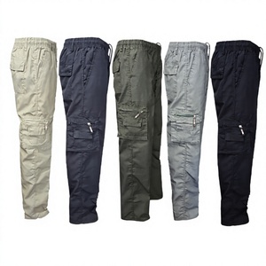 Pantalones Cargo Formales de Alta Calidad, Multicolor, de Algodón y Mezclilla, Ligeros, a la Moda, Personalizados, Holgados para Hombre - Product Image 2