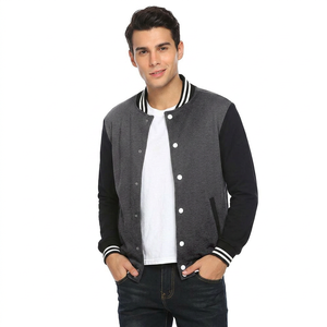 OEM Streetwear Varsity Jacket Oversized Fit Letterman Winter Custom Logo Baseball <b>Coat</b> Fashion Casual Bomber Jackets and <b>Coats</b> - Product Image 1