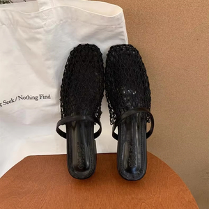 Zapatillas de malla para <span class=keywords><strong>Mujer</strong></span>, Zapatos planos de diseñador, sandalias informales para <span class=keywords><strong>Mujer</strong></span>, <span class=keywords><strong>chanclas</strong></span> de moda de verano 2025, <span class=keywords><strong>chanclas</strong></span> para caminar, nuevos Zapatos para <span class=keywords><strong>Mujer</strong></span> - Product Image 6