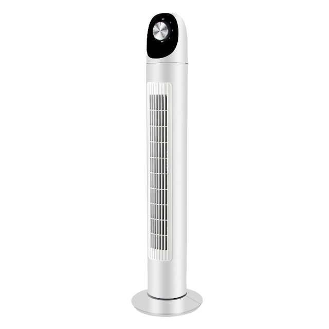 Smart Electric Manual Plastic Tower Fan with Remote Control Timer Water Mist Feature for Household Outdoor & Hotel Use