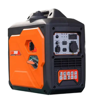 Générateurs à essence portables refroidis par air à démarrage automatique monophasés 2kw/3kw/5kw 220V/380V pour usage domestique