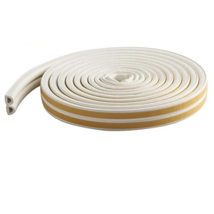D Type Foam <b>Seal</b> Strip 9X8mm Adhesive Door <b>Window</b> Weatherstrip For Kitchen Cabinet Door Soundproofing And Draft Blocking - Product Image 1