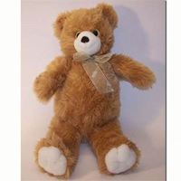 Boneka Beruang Teddy Mainan Mewah Ajaib Super Lembut Uniseks Lucu Bordir Hadiah Ulang Tahun untuk Anak-anak