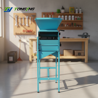 Machine de traitement des grains de cacao, du sésame et des céréales pour le nettoyage et la séparation, électrique, en acier inoxydable