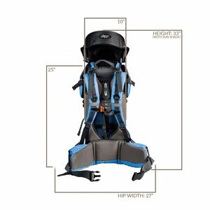 Muestra gratuita: Mochila portabebés multifuncional, impermeable, de lujo, estilo ODM y OEM. - Product Image 5