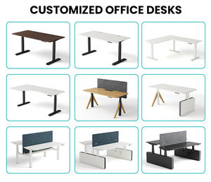 Fabricante de Escritorios de Pie de Lujo, Pedidos al por Mayor, Escritorio Eléctrico en Forma de L para Trabajar de Pie o Sentado, Espacio de Colaboración para Equipos Creativos, OEM ODM - Product Image 4
