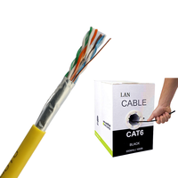 Câble Ethernet Cat5e à paires torsadées blindées FTP 24AWG pour extérieur avec 8 conducteurs Marque HanLi ou OEM