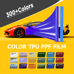 Top PPF Fabrikant Aangepaste Premium TPU Gekleurde PPF <span class=keywords><strong>Wrap</strong></span> Folies Auto Lakbeschermingsfolie TPU Zelfherstellende Kleur PPF - Product Image 1
