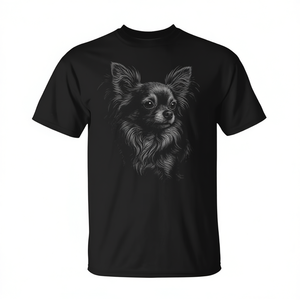 Camiseta para perro Chihuahua de pelo largo para mamá y papá de perros - Product Image 2