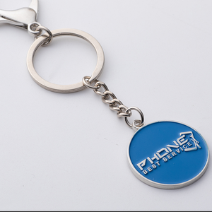 Personalized Customized Multicolor Lettering Metal Blank Stainless Steel Keychain Metal Key Ring Laser Engraved Pendant Keychain