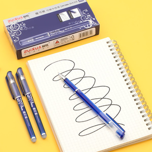 Meilleur stylo effaçable, vente en gros, encre noire/bleue 0,5 mm, stylo à bille gel pour étudiants et usage professionnel - Product Image 5