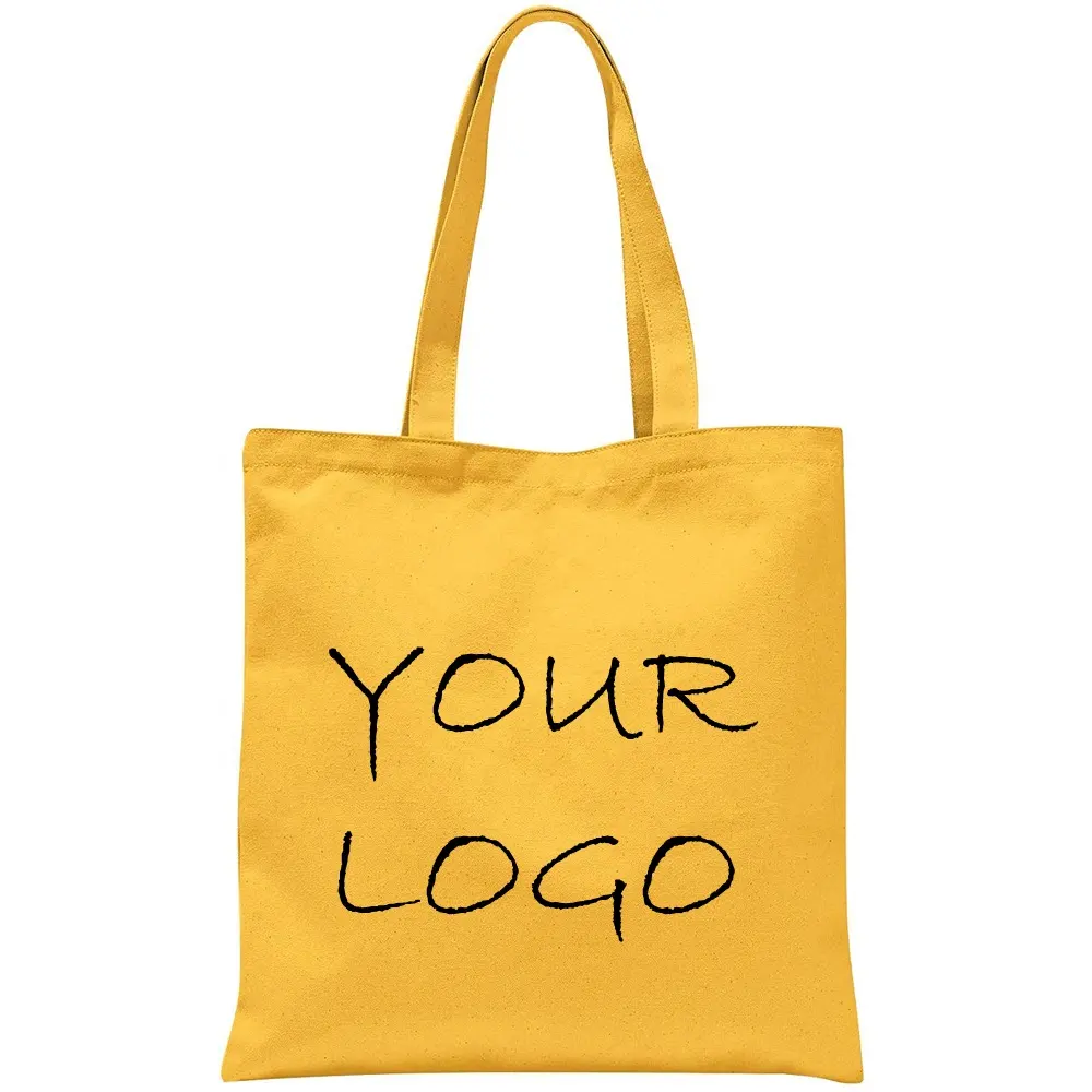 Shopping cotton canvas bag with nice printing high quality product manufactured in India West Bengal