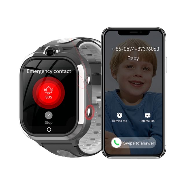 Wholesale IP67 Waterproof 4G GPS Compass Smart Watch for Kids with SOS Call Camera WIFI Video Call & Answer Calls