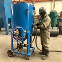 Machine de sablage de précision pour verre avec distribution uniforme de l'abrasif pour le traitement du verre décoratif