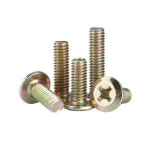 Acier au carbone, couleur zincée, M6 Pf. Vis à tête fraisée plate cruciforme pour meubles métriques - Product Image 2
