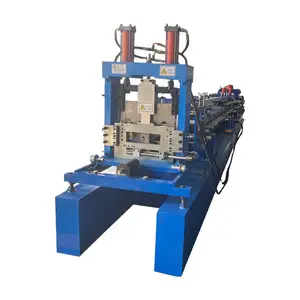 Light Gauge Auto Change Size C Z Steel Profile Metal Channel Cold Roll Purlin Making Machine