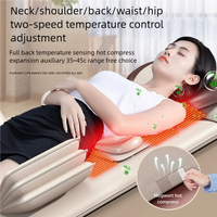 LEMESY Corée Automatique Shiatsu Intelligent Électrique Compression d'air Corps Chauffage Thai Full Body Roller Massage Matelas
