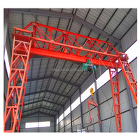 Grue portique extérieure à double poutre HENGTAI 50T type MG, capacité de levage 10m, 380V 50Hz, grue portique électrique