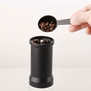 Moulin à café manuel avec meule en céramique, petit moulin à café à manivelle en acier inoxydable - Product Image 2
