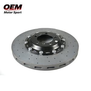 Kit de freinage haute performance OEM Motor Sport en carbone-céramique jaune à 6 ou 4 pistons, ensemble de disques pour 911 Turbo Cayenne complet - Product Image 6