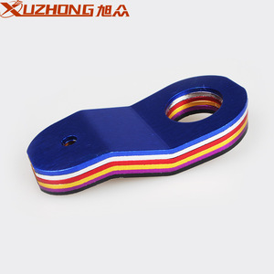 Civic EK Radiator <b>Bracket</b> Aluminum Blue Red Black <b>Silver</b> Yellow Purple Titanium RB-1003 Honda 96-00 Mounting Support - Product Image 3