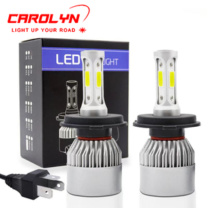 ไฟหน้ารถยนต์ LED S2 H7 72W พร้อมหลอดไฟ LED H7 8000lm - Product Image 1