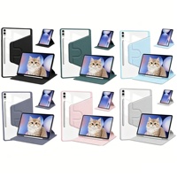 Étui rotatif à 360° pour tablette Samsung Galaxy Tab S11 Ultra avec emplacement pour stylet intégré pour une visualisation en mode portrait multi-angles