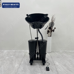 Lavabo Portátil para Champú Wally Beauty con Bomba Eléctrica y Tanque de Agua para Uso en Salón - Product Image 2