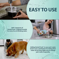 Soins bucco-dentaires pour chats et chiens, réduit la plaque dentaire et le tartre, rafraîchit l'haleine, formule originale, protège l'émail dentaire, soins dentaires pour animaux de compagnie