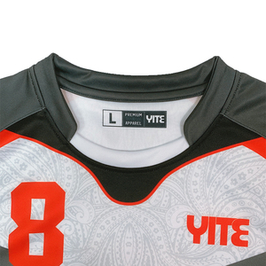 Seragam rugby hijau kustom set, seragam rugby NZ desain maori sentuh seragam rugby - Product Image 6