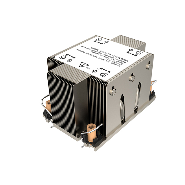 LGA 4677 CPU Server Radiator. 5 Heat Pipes. Supermicro Xeon Sapphire Chip. Passive. 5 Heat Pipes for Passive Heat Dissipation.